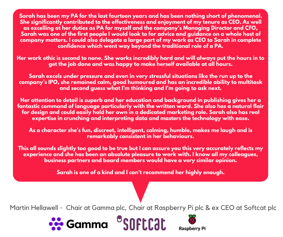 Testimonials for Website with logos (6)